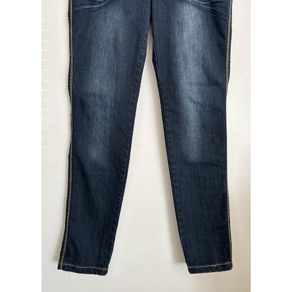 Dark Wash Rocawear Hannah Skinny Leg Jeans 14 - Picture 4 of 7